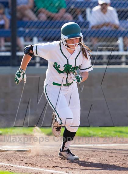 Thumbnail 3 in Lincoln @ St. Mary's (CIF SJS D1 Playoff) photogallery.