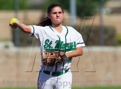 Thumbnail 3 in Lincoln @ St. Mary's (CIF SJS D1 Playoff) photogallery.