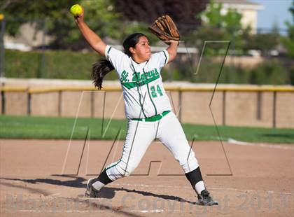 Thumbnail 3 in Lincoln @ St. Mary's (CIF SJS D1 Playoff) photogallery.
