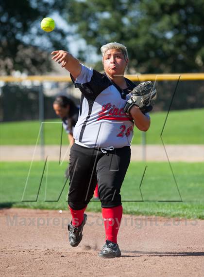 Thumbnail 2 in Lincoln @ St. Mary's (CIF SJS D1 Playoff) photogallery.