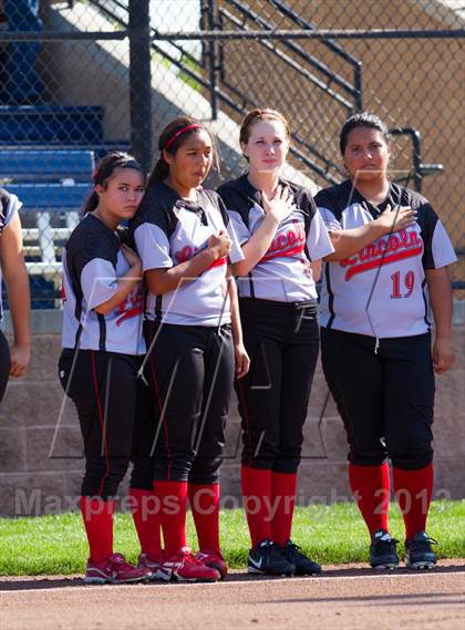 Thumbnail 3 in Lincoln @ St. Mary's (CIF SJS D1 Playoff) photogallery.