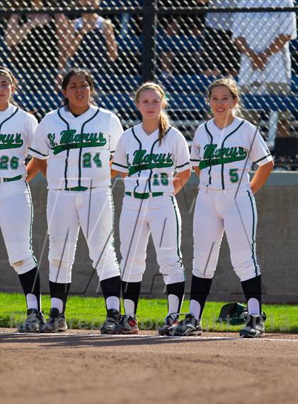 Thumbnail 2 in Lincoln @ St. Mary's (CIF SJS D1 Playoff) photogallery.