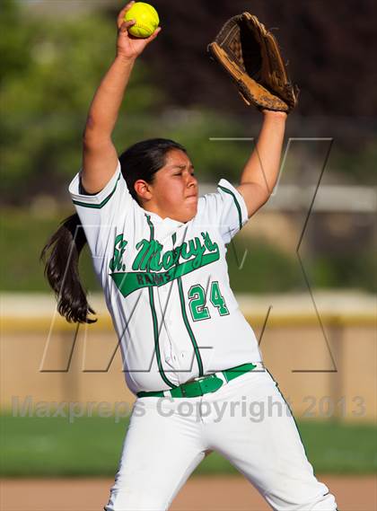 Thumbnail 1 in Lincoln @ St. Mary's (CIF SJS D1 Playoff) photogallery.
