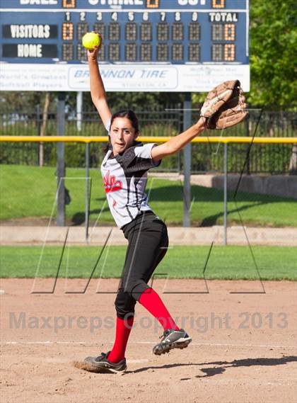 Thumbnail 3 in Lincoln @ St. Mary's (CIF SJS D1 Playoff) photogallery.