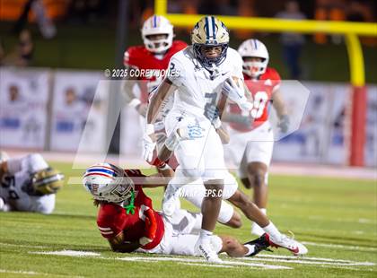 Thumbnail 2 in Thomas County Central vs Veterans photogallery.