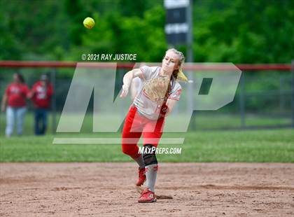 Thumbnail 3 in Belfry vs Pike County Central (KHSAA District Playoff) photogallery.