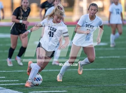 Thumbnail 3 in Noblesville vs. Penn (IHSAA 3A Semi-state Playoff) photogallery.
