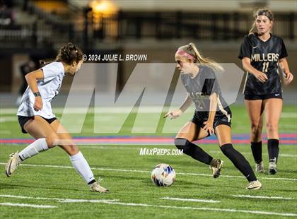 Thumbnail 3 in Noblesville vs. Penn (IHSAA 3A Semi-state Playoff) photogallery.