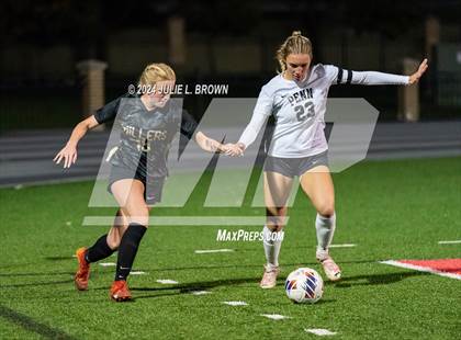 Thumbnail 2 in Noblesville vs. Penn (IHSAA 3A Semi-state Playoff) photogallery.