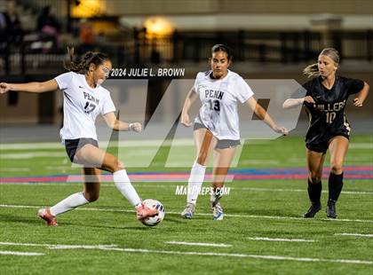 Thumbnail 3 in Noblesville vs. Penn (IHSAA 3A Semi-state Playoff) photogallery.
