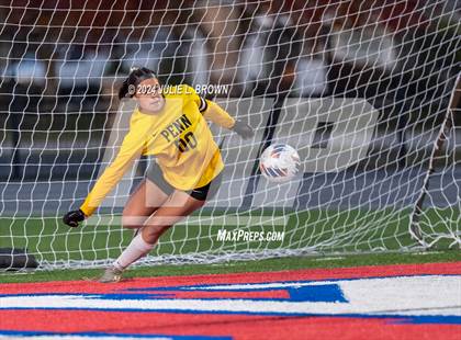 Thumbnail 3 in Noblesville vs. Penn (IHSAA 3A Semi-state Playoff) photogallery.