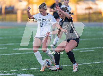 Thumbnail 3 in Noblesville vs. Penn (IHSAA 3A Semi-state Playoff) photogallery.
