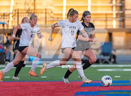 Thumbnail 2 in Noblesville vs. Penn (IHSAA 3A Semi-state Playoff) photogallery.