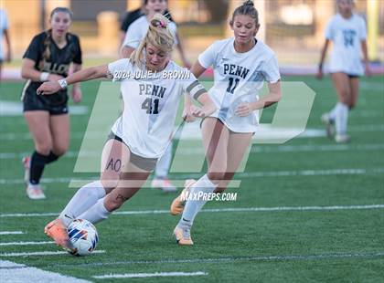 Thumbnail 2 in Noblesville vs. Penn (IHSAA 3A Semi-state Playoff) photogallery.