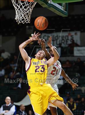 Thumbnail 1 in Christ the King vs Trenton Central (Prime Time Shootout) photogallery.