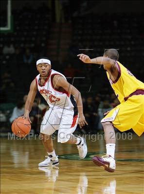 Thumbnail 1 in Christ the King vs Trenton Central (Prime Time Shootout) photogallery.