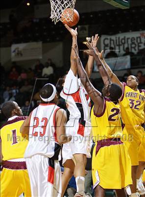 Thumbnail 1 in Christ the King vs Trenton Central (Prime Time Shootout) photogallery.