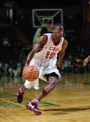 Thumbnail 1 in Christ the King vs Trenton Central (Prime Time Shootout) photogallery.