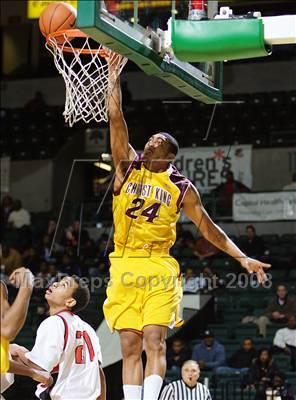 Thumbnail 3 in Christ the King vs Trenton Central (Prime Time Shootout) photogallery.