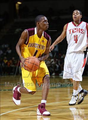 Thumbnail 3 in Christ the King vs Trenton Central (Prime Time Shootout) photogallery.