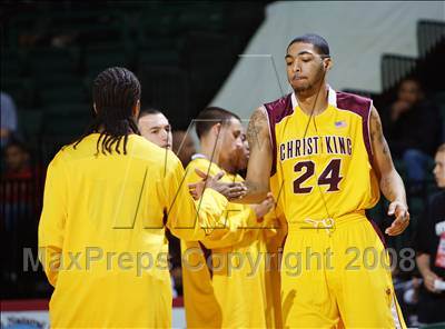Thumbnail 1 in Christ the King vs Trenton Central (Prime Time Shootout) photogallery.