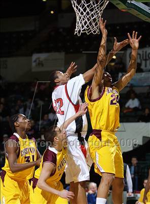 Thumbnail 2 in Christ the King vs Trenton Central (Prime Time Shootout) photogallery.