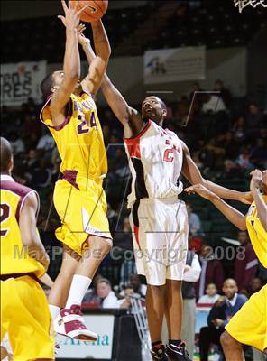 Thumbnail 2 in Christ the King vs Trenton Central (Prime Time Shootout) photogallery.