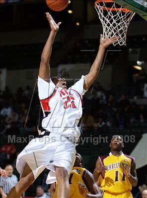 Thumbnail 3 in Christ the King vs Trenton Central (Prime Time Shootout) photogallery.