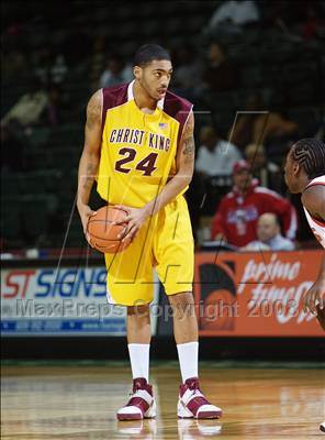 Thumbnail 3 in Christ the King vs Trenton Central (Prime Time Shootout) photogallery.