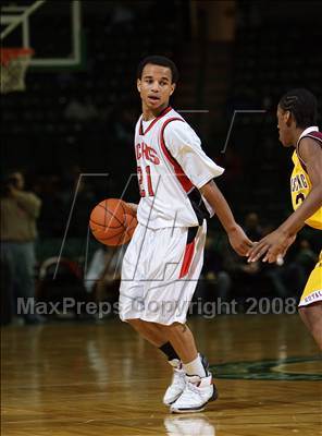 Thumbnail 1 in Christ the King vs Trenton Central (Prime Time Shootout) photogallery.