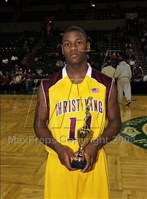 Thumbnail 3 in Christ the King vs Trenton Central (Prime Time Shootout) photogallery.