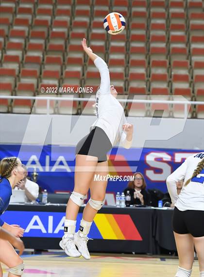 Thumbnail 3 in Northwest Christian vs. Snowflake (AIA 3A Final) photogallery.