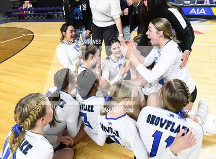 Thumbnail 3 in Northwest Christian vs. Snowflake (AIA 3A Final) photogallery.