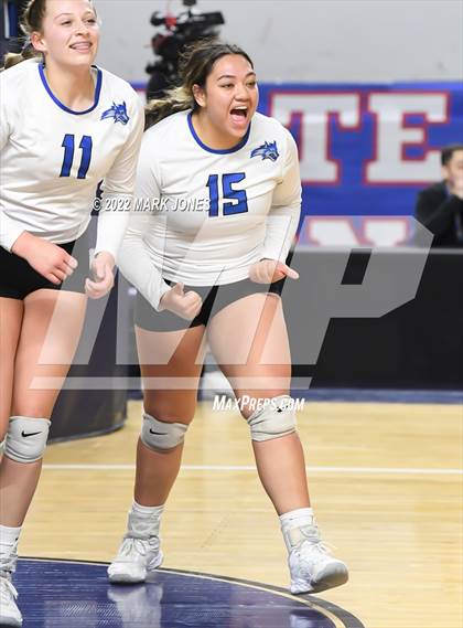 Thumbnail 3 in Northwest Christian vs. Snowflake (AIA 3A Final) photogallery.
