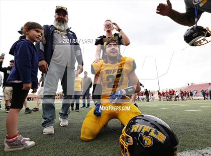 Thumbnail 2 in Rifle vs. The Classical Academy (CHSAA 3A Championship) photogallery.