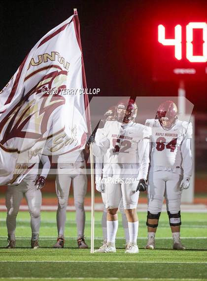 Thumbnail 1 in Maple Mountain vs. Orem (UHSAA 5A Semifinal) photogallery.