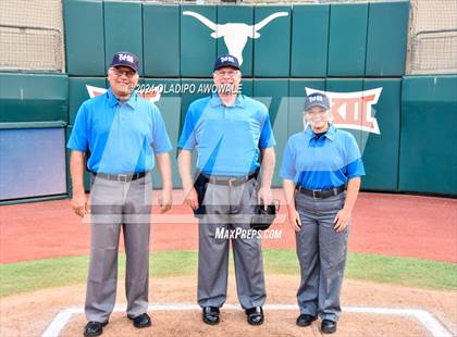Thumbnail 1 in Crawford @ Shiner (UIL 2A Softball Semifinal) photogallery.