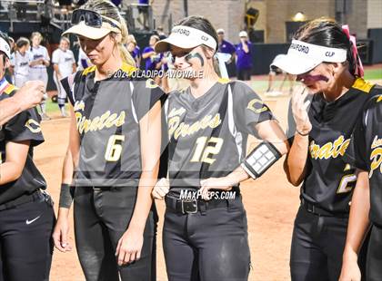 Thumbnail 1 in Crawford @ Shiner (UIL 2A Softball Semifinal) photogallery.