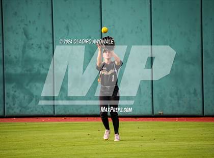 Thumbnail 1 in Crawford @ Shiner (UIL 2A Softball Semifinal) photogallery.