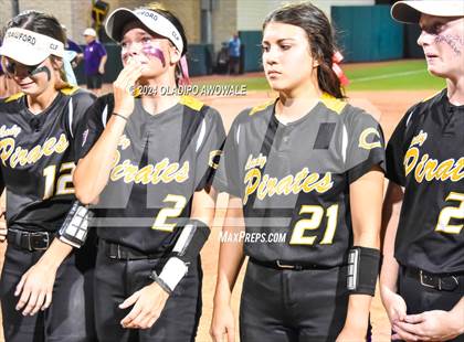 Thumbnail 1 in Crawford @ Shiner (UIL 2A Softball Semifinal) photogallery.