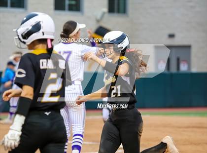 Thumbnail 1 in Crawford @ Shiner (UIL 2A Softball Semifinal) photogallery.