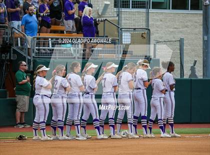 Thumbnail 2 in Crawford @ Shiner (UIL 2A Softball Semifinal) photogallery.