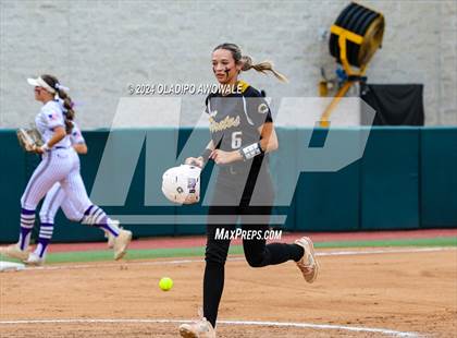 Thumbnail 3 in Crawford @ Shiner (UIL 2A Softball Semifinal) photogallery.