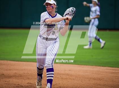 Thumbnail 1 in Crawford @ Shiner (UIL 2A Softball Semifinal) photogallery.