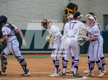 Thumbnail 1 in Crawford @ Shiner (UIL 2A Softball Semifinal) photogallery.