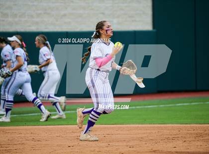 Thumbnail 1 in Crawford @ Shiner (UIL 2A Softball Semifinal) photogallery.