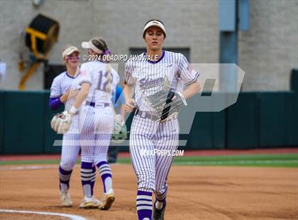 Thumbnail 1 in Crawford @ Shiner (UIL 2A Softball Semifinal) photogallery.