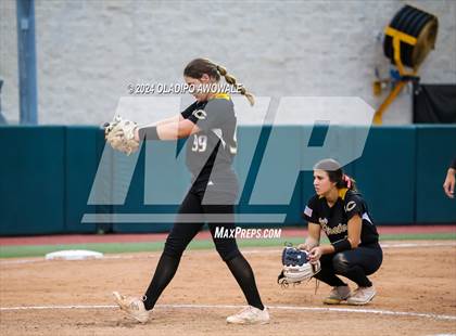 Thumbnail 3 in Crawford @ Shiner (UIL 2A Softball Semifinal) photogallery.