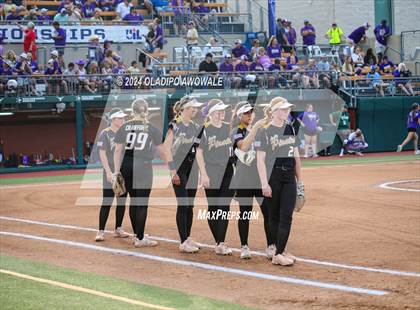 Thumbnail 3 in Crawford @ Shiner (UIL 2A Softball Semifinal) photogallery.