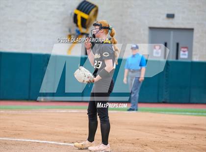 Thumbnail 2 in Crawford @ Shiner (UIL 2A Softball Semifinal) photogallery.